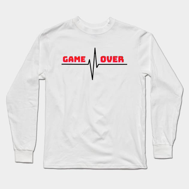 Game Over- Sports Tato Long Sleeve T-Shirt by Dingerworld 